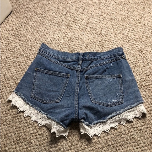 Free people denim shorts - Picture 4 of 5